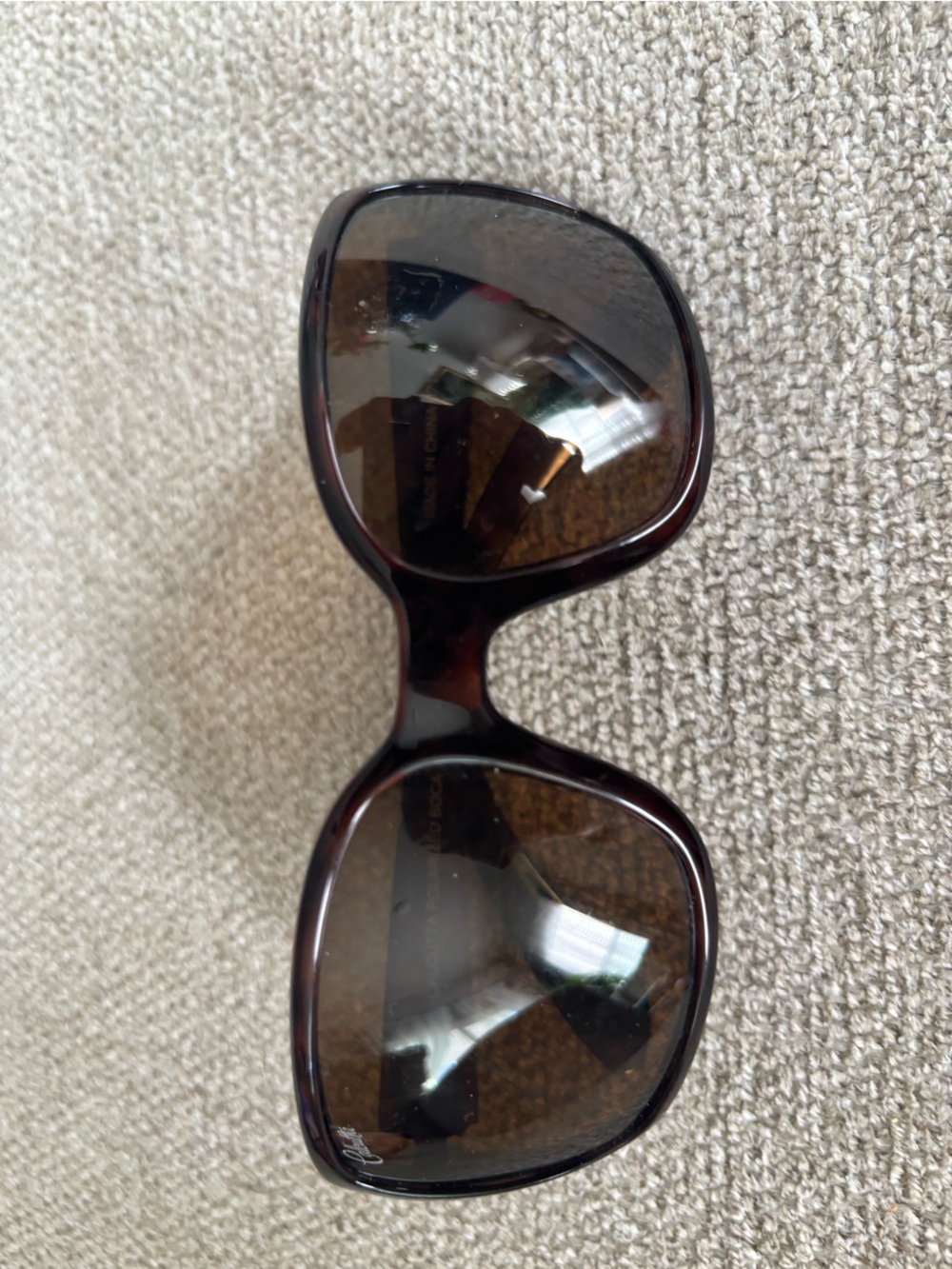 Women's Caleutta Oversized Square Sunglasses - Tortoiseshell Brown